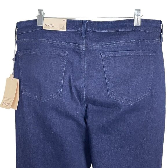 NWT NYDJ the Barbara Bootcut Dark Wash Lift &‎ Tuck Technology Size 14 - Picture 3 of 8